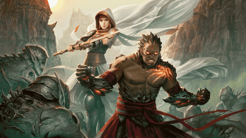 寇斯與艾紫培攜手迎戰秘羅地的非瑞人。（圖／Jason Chan）