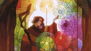 窺奧學院的永世大法師裘達，在冰雪時代末期已超過兩千五百歲。（圖／Barbara Rosiak）