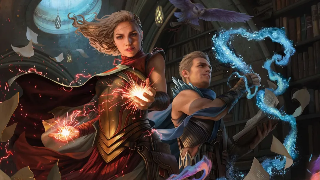 冰火雙子受神秘鵬洛客邀請，前往斯翠海文大學研習魔法。（圖／Magali Villeneuve）