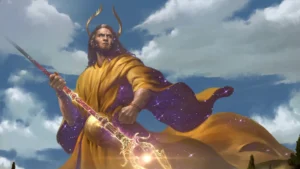 太陽神赫利歐德為確保在萬神殿的至尊之位，不惜與諸神開戰。（圖／Lius Lasahido）