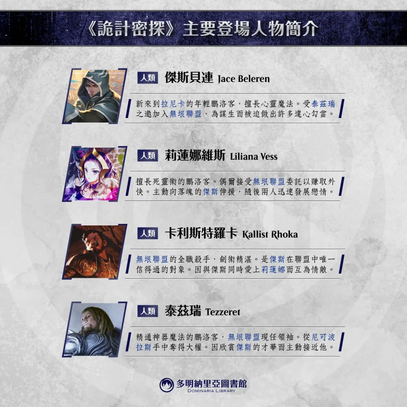 《詭計密探》登場人物之一
