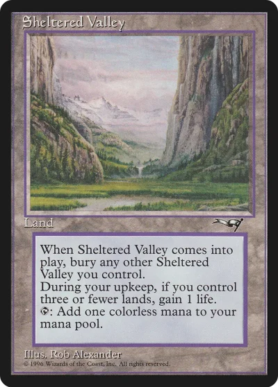 庇護峽谷 (Sheltered Valley)