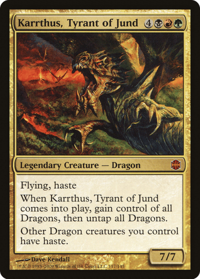 勇得暴君卡瑟 (Karrthus, Tyrant of Jund)