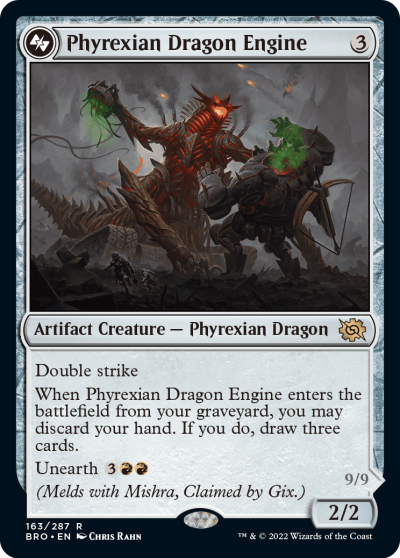 非瑞克西亞龍形引擎 (Phyrexian Dragon Engine)