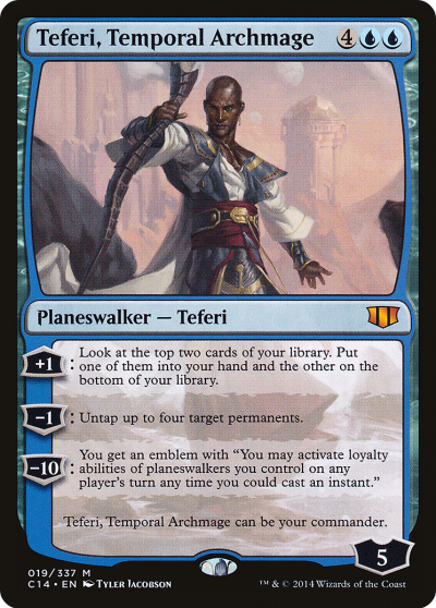 時間大法師泰菲力 (Teferi, Temporal Archmage)