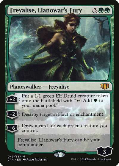 羅堰之怒妃雅麗茲 (Freyalise, Llanowar's Fury)