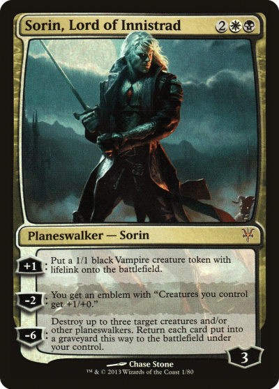 依尼翠之王索霖 (Sorin, Lord of Innistrad)