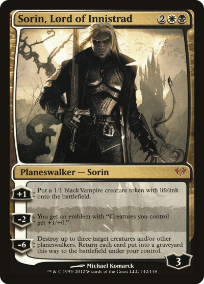 依尼翠之王索霖 (Sorin, Lord of Innistrad)