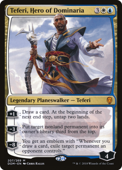 多明納里亞英雄泰菲力 (Teferi, Hero of Dominaria)