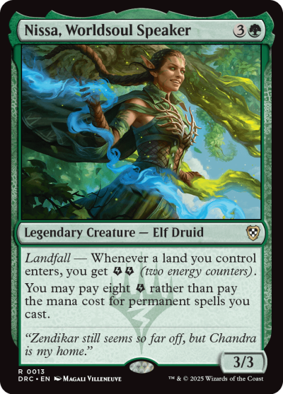 世界之魂傳諭妮莎 (Nissa, Worldsoul Speaker)