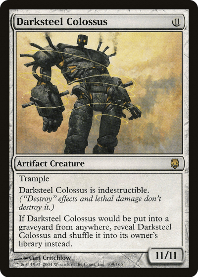 玄鐵巨像 (Darksteel Colossus) 玄鐵巨像 (Darksteel Colossus)