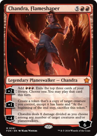 塑焰茜卓 (Chandra, Flameshaper)