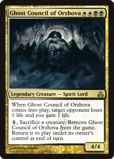 歐佐瓦鬼影議會 (Ghost, Council of Orzhova)