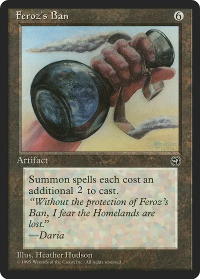 菲羅茲的禁咒 (Feroz's Ban)