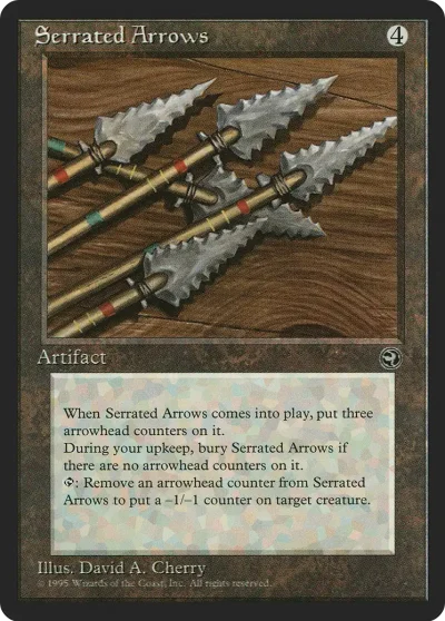 鋸刺箭 (Serrated Arrows)