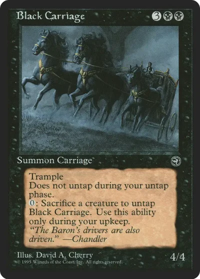 黑色馬車 (Black Carriage)