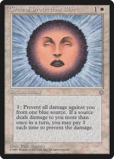 反藍保護環 (Circle of Protection: Blue)