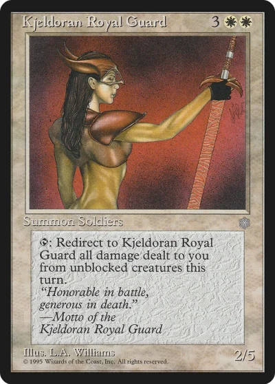 奇亞多朗皇家護衛 (Kjeldoran Royal Guard)