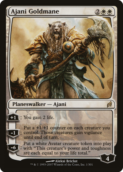 金鬃阿耶尼 (Ajani Goldmane)