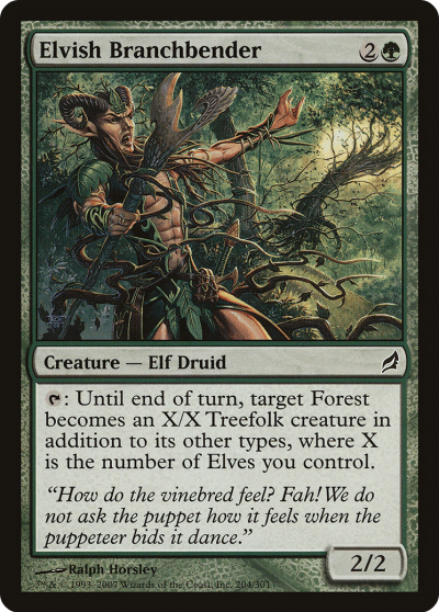 彎枝妖精 (Elvish Branchbender)