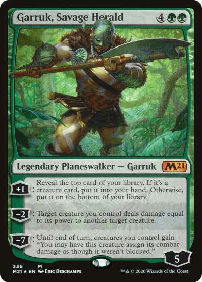 蠻力具現賈路 (Garruk, Savage Herald)