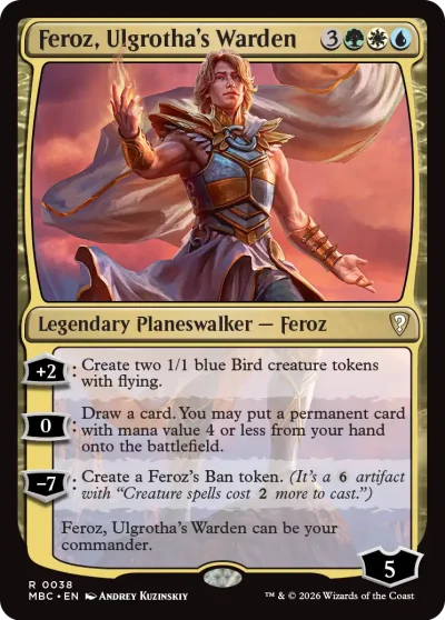 厄格羅沙守護者菲羅茲 (Feroz, Ulgrotha's Warden)