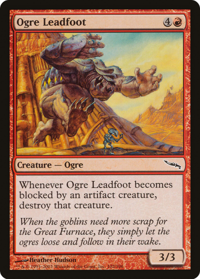 鉛足食人魔 (Ogre Leadfoot) 鉛足食人魔 (Ogre Leadfoot)