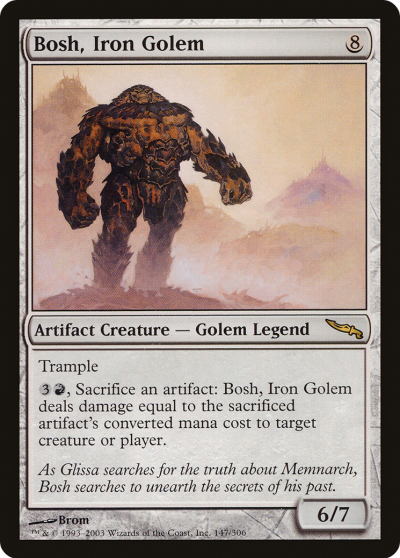 鐵魔像霸西 (Bosh, Iron Golem) 鐵魔像霸西 (Bosh, Iron Golem)