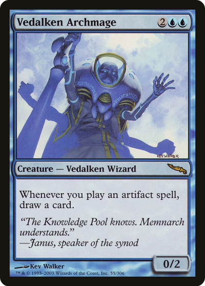 維多肯大法師 (Vedalken Archmage) 維多肯大法師 (Vedalken Archmage)