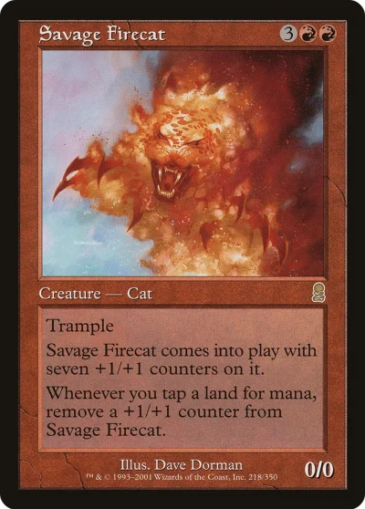 蠻荒火焰貓 (Savage Firecat)