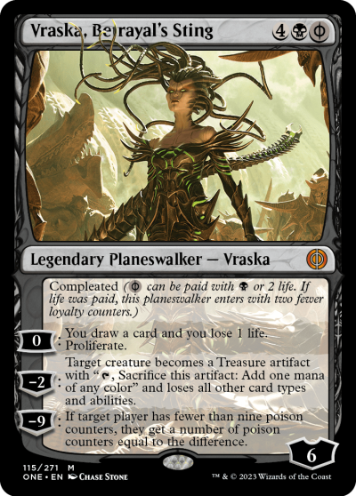 背叛毒刺瓦絲卡 (Vraska, Betrayal's Sting)