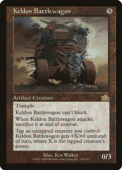 凱爾頓陸行艦 (Keldon Battlewagon)