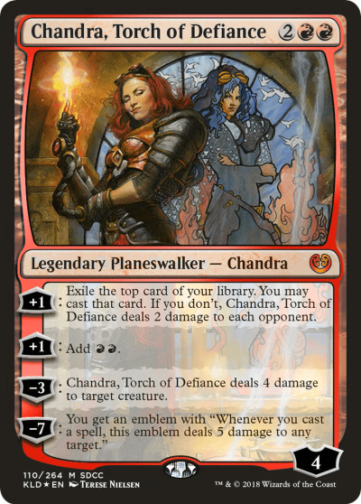 反抗烈炬茜卓 (Chandra, Torch of Defiance)