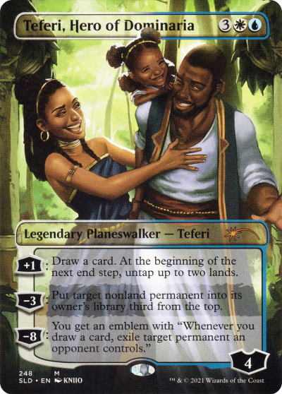 多明納里亞英雄泰菲力 (Teferi, Hero of Dominaria)