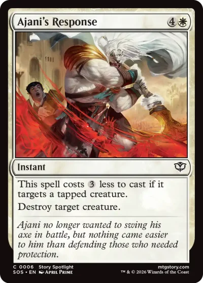 阿耶尼的回應 (Ajani's Response)