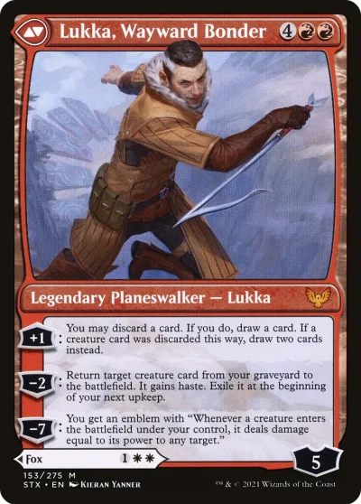 剛愎持絆人盧卡 (Lukka, Wayward Bonder)