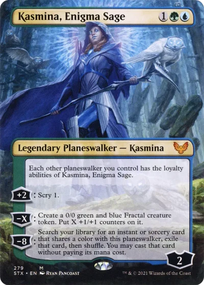 謎樣智者克蜜娜 (Kasmina, Enigma Sage)