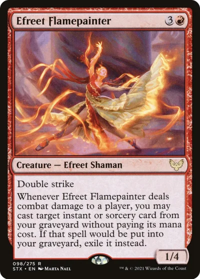 繪焰魔神 (Efreet Flamepainter)