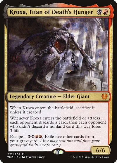冥饜泰坦克羅剎 (Kroxa, Titan of Death's Hunger)
