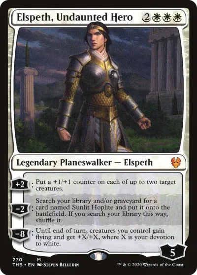 無畏英雄艾紫培 (Elspeth, Undaunted Hero)