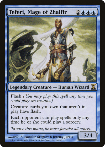 賽費爾法師泰菲力 (Teferi, Mage of Zhalfir)