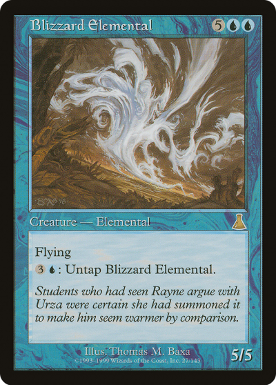 暴風雪元素 (Blizzard Elemental)