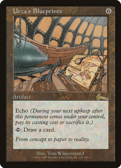 克撒的設計藍圖 (Urza's Blueprints)