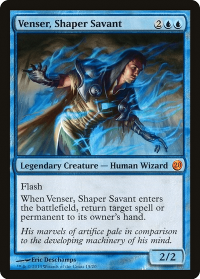塑形學者凡瑟 (Venser, Shaper Savant) 塑形學者凡瑟 (Venser, Shaper Savant)