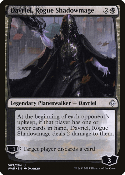 離群影法師達夫黎 (Davriel, Rogue Shadowmage)