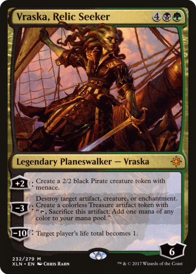 尋寶客瓦絲卡 (Vraska, Relic Seeker)